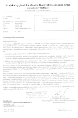 Stanovisko KHS